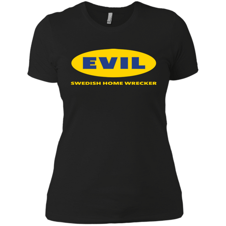 T-Shirts Black / X-Small EVIL Home Wrecker Women's Premium T-Shirt