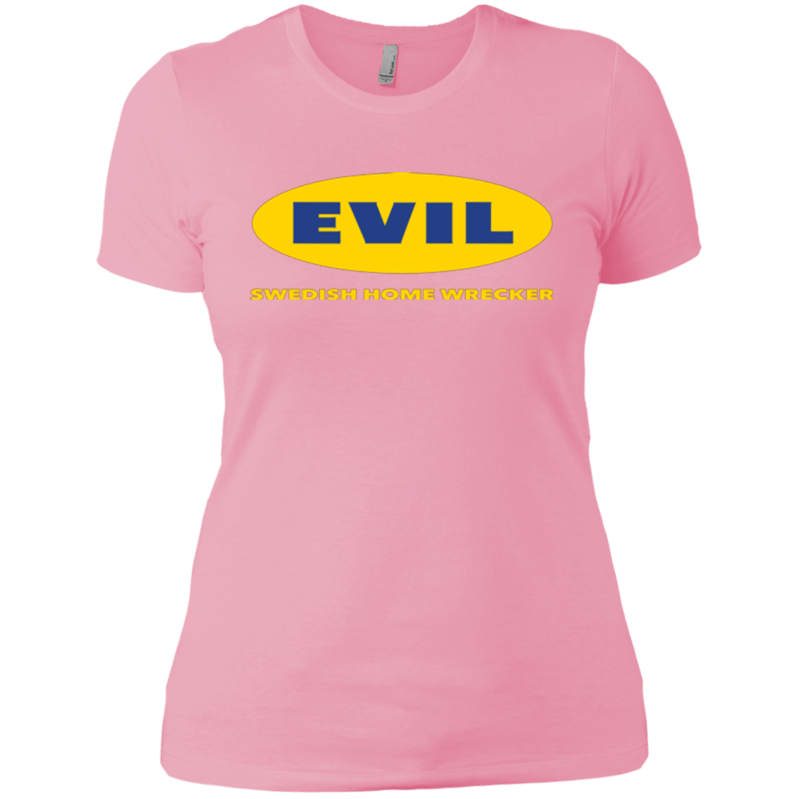 T-Shirts Light Pink / X-Small EVIL Home Wrecker Women's Premium T-Shirt