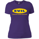 T-Shirts Purple / X-Small EVIL Home Wrecker Women's Premium T-Shirt