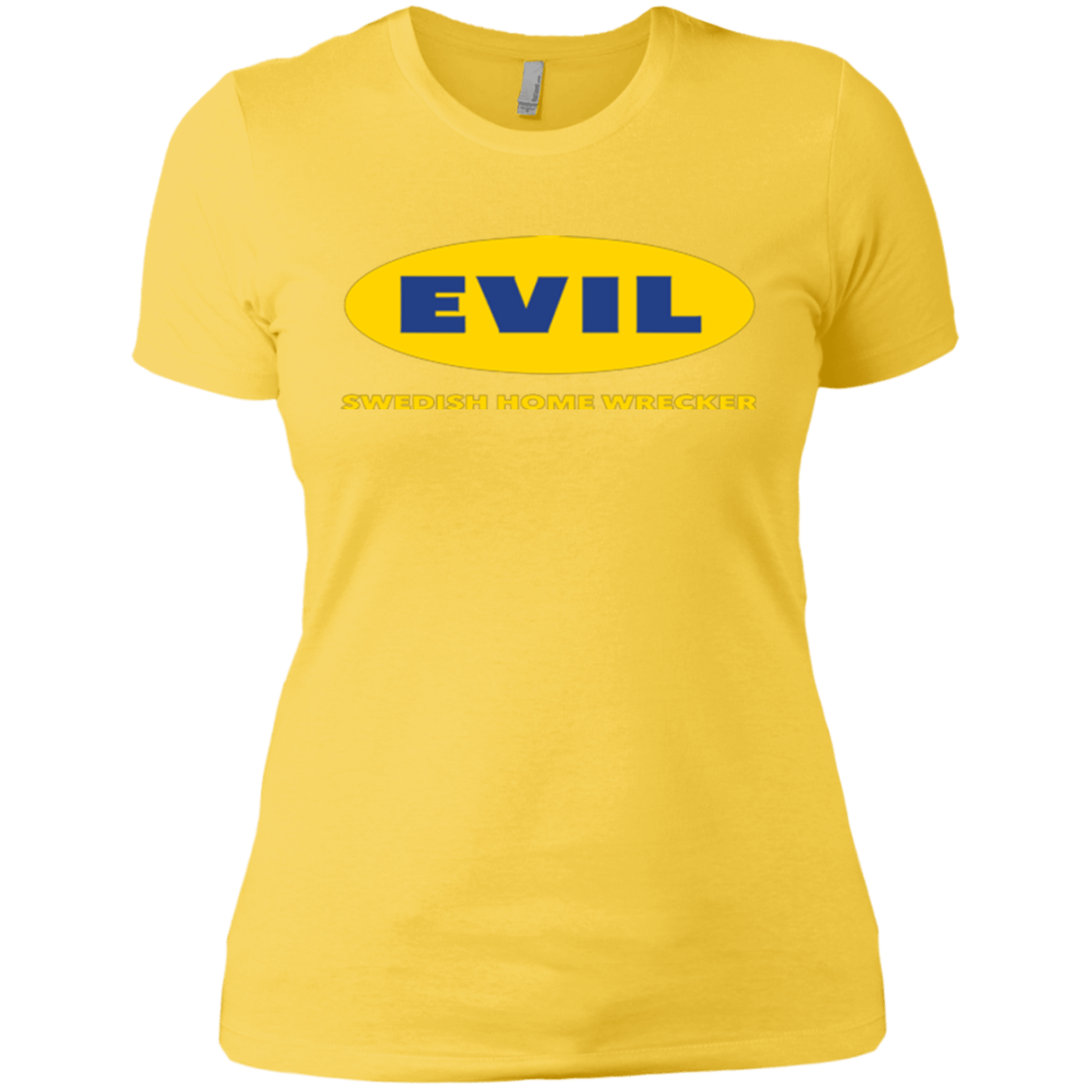 T-Shirts Vibrant Yellow / X-Small EVIL Home Wrecker Women's Premium T-Shirt