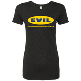 T-Shirts Vintage Black / Small EVIL Home Wrecker Women's Triblend T-Shirt