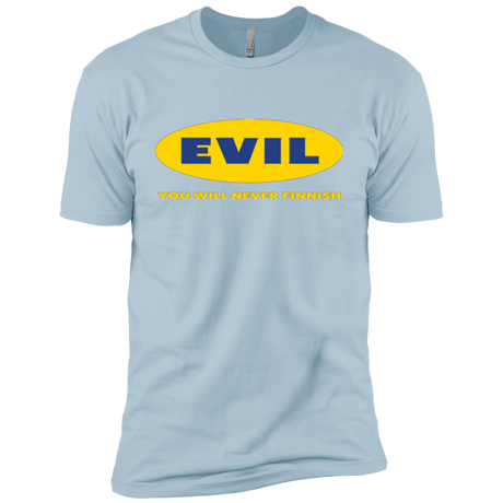 T-Shirts Light Blue / YXS EVIL Never Finnish Boys Premium T-Shirt
