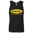 T-Shirts Black / Small EVIL Never Finnish Men's Premium Tank Top