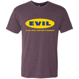 T-Shirts Vintage Purple / Small EVIL Never Finnish Men's Triblend T-Shirt