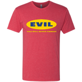 T-Shirts Vintage Red / Small EVIL Never Finnish Men's Triblend T-Shirt