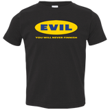 T-Shirts Black / 2T EVIL Never Finnish Toddler Premium T-Shirt