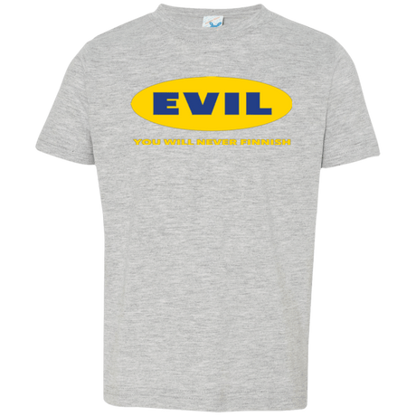 T-Shirts Heather / 2T EVIL Never Finnish Toddler Premium T-Shirt