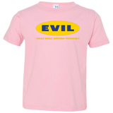 T-Shirts Pink / 2T EVIL Never Finnish Toddler Premium T-Shirt