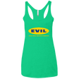 T-Shirts Envy / X-Small EVIL Never Finnish Women's Triblend Racerback Tank