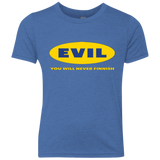 T-Shirts Vintage Royal / YXS EVIL Never Finnish Youth Triblend T-Shirt