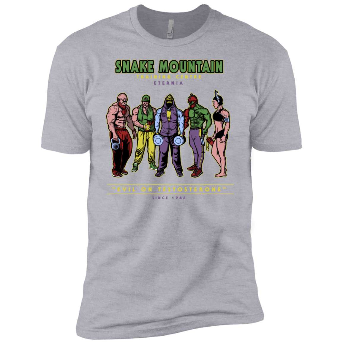 T-Shirts Heather Grey / YXS Evil On Testosterone Boys Premium T-Shirt