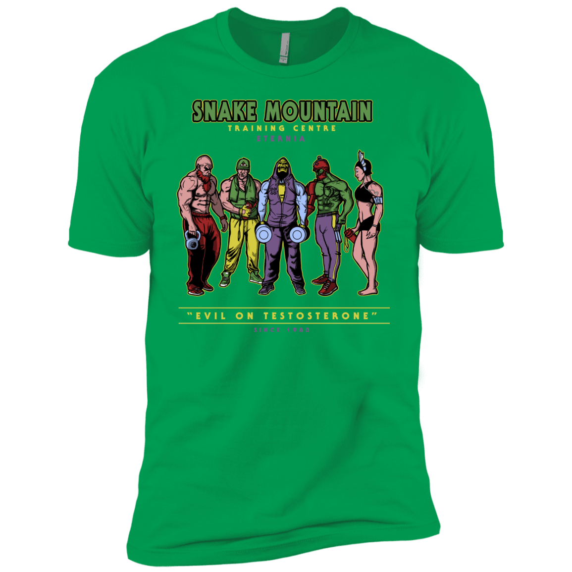 T-Shirts Kelly Green / YXS Evil On Testosterone Boys Premium T-Shirt