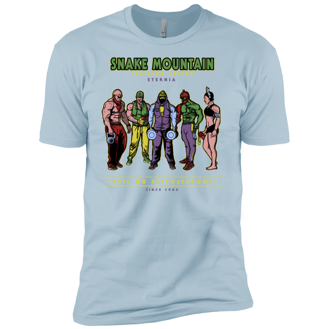 T-Shirts Light Blue / YXS Evil On Testosterone Boys Premium T-Shirt