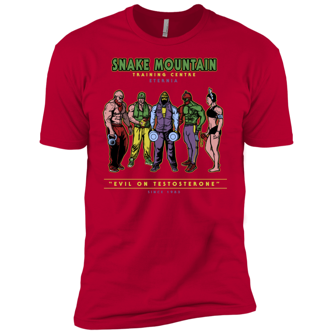 T-Shirts Red / YXS Evil On Testosterone Boys Premium T-Shirt