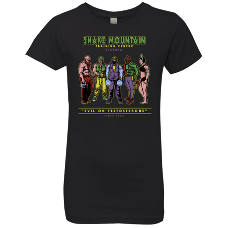 T-Shirts Black / YXS Evil On Testosterone Girls Premium T-Shirt
