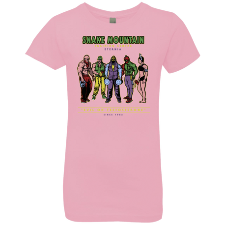 T-Shirts Light Pink / YXS Evil On Testosterone Girls Premium T-Shirt