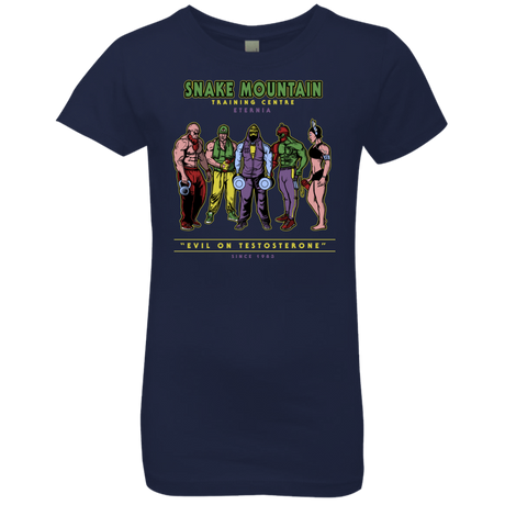 T-Shirts Midnight Navy / YXS Evil On Testosterone Girls Premium T-Shirt