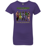 T-Shirts Purple Rush / YXS Evil On Testosterone Girls Premium T-Shirt