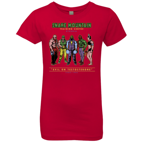 T-Shirts Red / YXS Evil On Testosterone Girls Premium T-Shirt