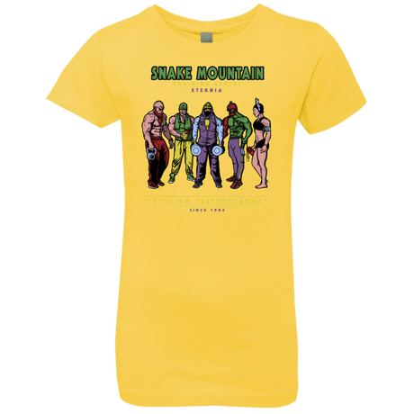 T-Shirts Vibrant Yellow / YXS Evil On Testosterone Girls Premium T-Shirt