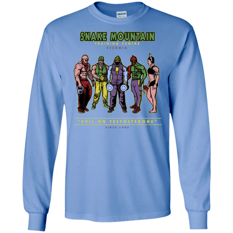 T-Shirts Carolina Blue / S Evil On Testosterone Men's Long Sleeve T-Shirt