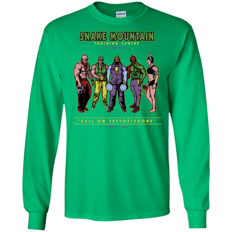 T-Shirts Irish Green / S Evil On Testosterone Men's Long Sleeve T-Shirt