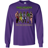 T-Shirts Purple / S Evil On Testosterone Men's Long Sleeve T-Shirt