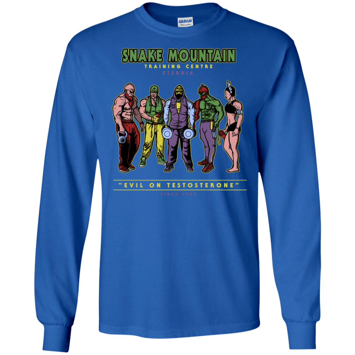 Evil On Testosterone Men's Long Sleeve T-Shirt