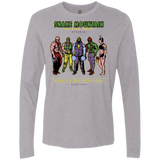 T-Shirts Heather Grey / S Evil On Testosterone Men's Premium Long Sleeve