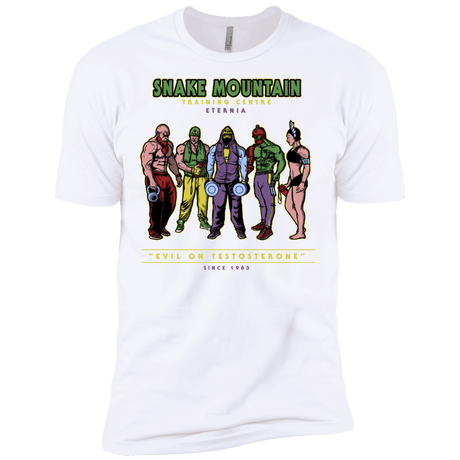 T-Shirts White / X-Small Evil On Testosterone Men's Premium T-Shirt