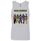 T-Shirts Heather Grey / S Evil On Testosterone Men's Premium Tank Top