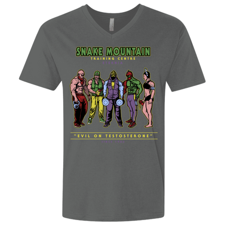 T-Shirts Heavy Metal / X-Small Evil On Testosterone Men's Premium V-Neck