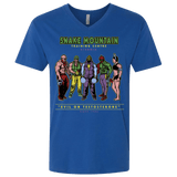 T-Shirts Royal / X-Small Evil On Testosterone Men's Premium V-Neck