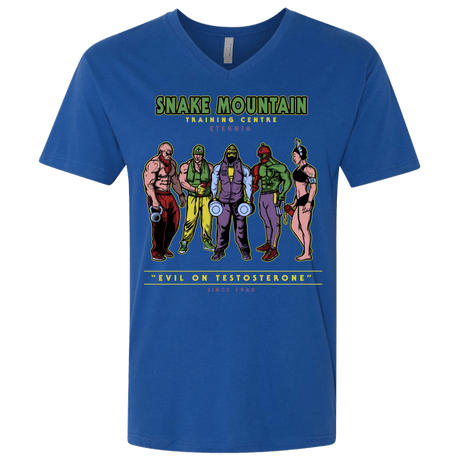 T-Shirts Royal / X-Small Evil On Testosterone Men's Premium V-Neck