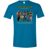 T-Shirts Antique Sapphire / S Evil On Testosterone Men's Semi-Fitted Softstyle