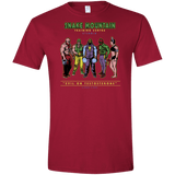 T-Shirts Cardinal Red / S Evil On Testosterone Men's Semi-Fitted Softstyle