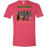 T-Shirts Heather Red / S Evil On Testosterone Men's Semi-Fitted Softstyle