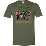 T-Shirts Military Green / S Evil On Testosterone Men's Semi-Fitted Softstyle