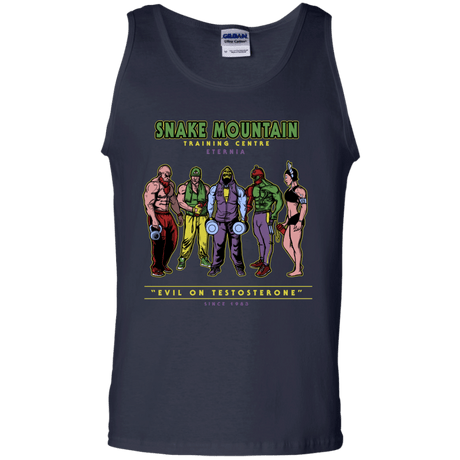 T-Shirts Navy / S Evil On Testosterone Men's Tank Top