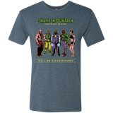 T-Shirts Indigo / S Evil On Testosterone Men's Triblend T-Shirt