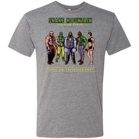 T-Shirts Premium Heather / S Evil On Testosterone Men's Triblend T-Shirt