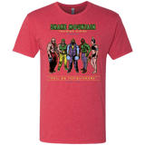 T-Shirts Vintage Red / S Evil On Testosterone Men's Triblend T-Shirt