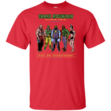 T-Shirts Red / XLT Evil On Testosterone Tall T-Shirt
