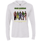 T-Shirts Heather White / X-Small Evil On Testosterone Triblend Long Sleeve Hoodie Tee