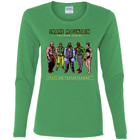 T-Shirts Irish Green / S Evil On Testosterone Women's Long Sleeve T-Shirt