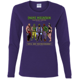 T-Shirts Purple / S Evil On Testosterone Women's Long Sleeve T-Shirt