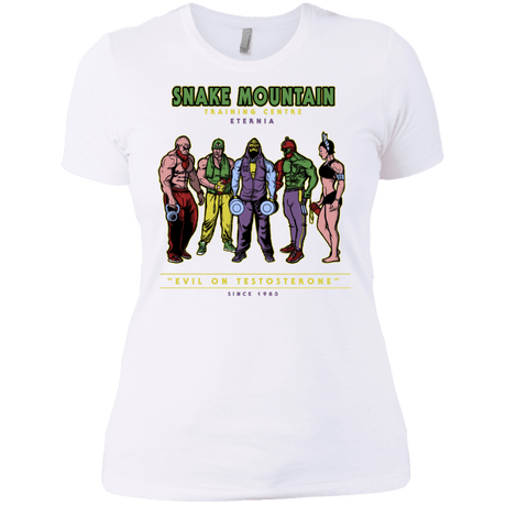 T-Shirts White / X-Small Evil On Testosterone Women's Premium T-Shirt