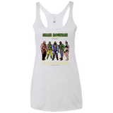 T-Shirts Heather White / X-Small Evil On Testosterone Women's Triblend Racerback Tank