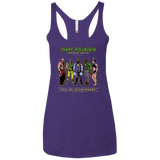 T-Shirts Purple Rush / X-Small Evil On Testosterone Women's Triblend Racerback Tank