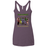 T-Shirts Vintage Purple / X-Small Evil On Testosterone Women's Triblend Racerback Tank